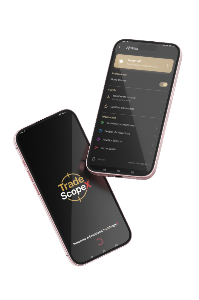 Mockup de TradeScopeX 10