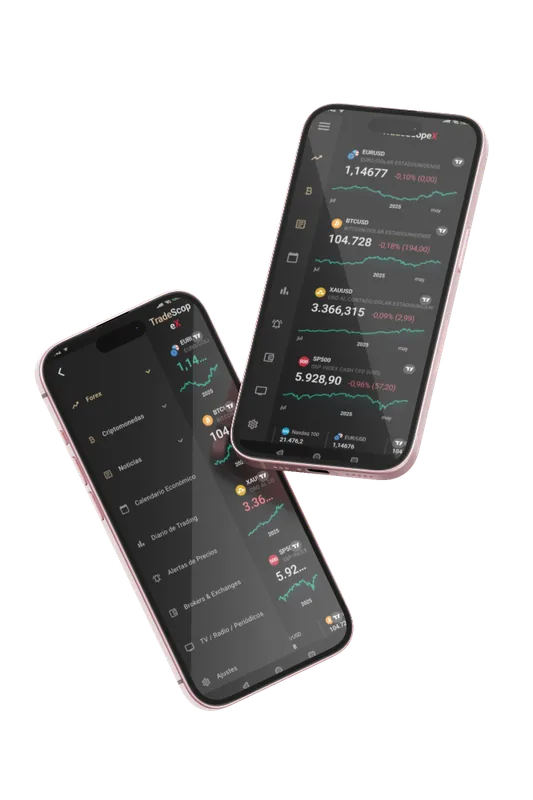 Captura 1 de la app móvil TradeScopeX